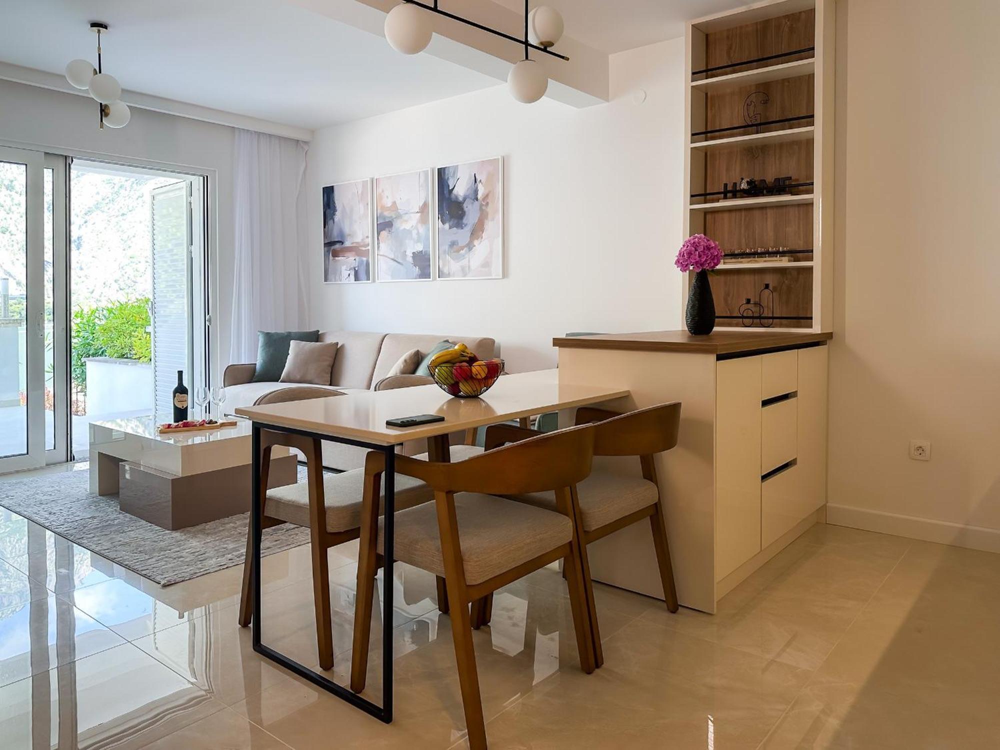 Chillout Apartment In Kotor Bay Exteriör bild