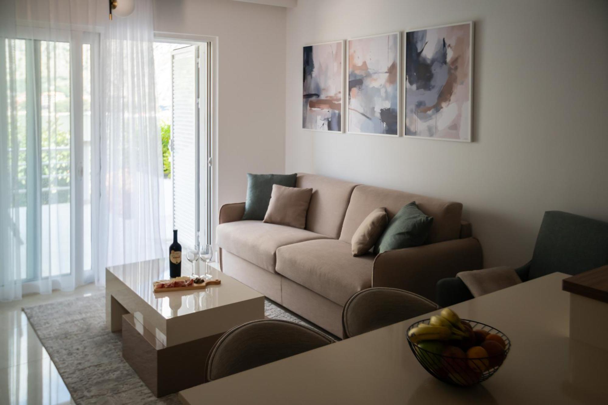 Chillout Apartment In Kotor Bay Exteriör bild